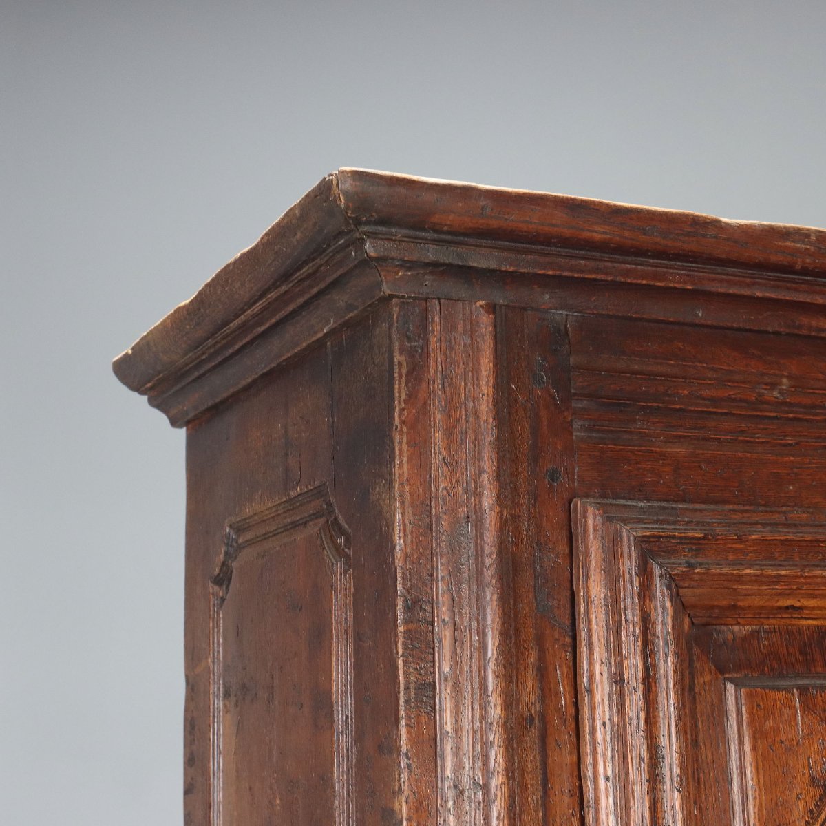 Credenza in Stile Barocco in Rovere con Cassaforte Italia Fine XIX Secolo-photo-2