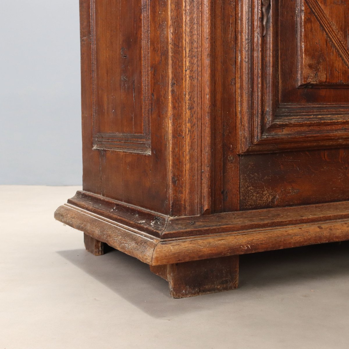 Credenza in Stile Barocco in Rovere con Cassaforte Italia Fine XIX Secolo-photo-6