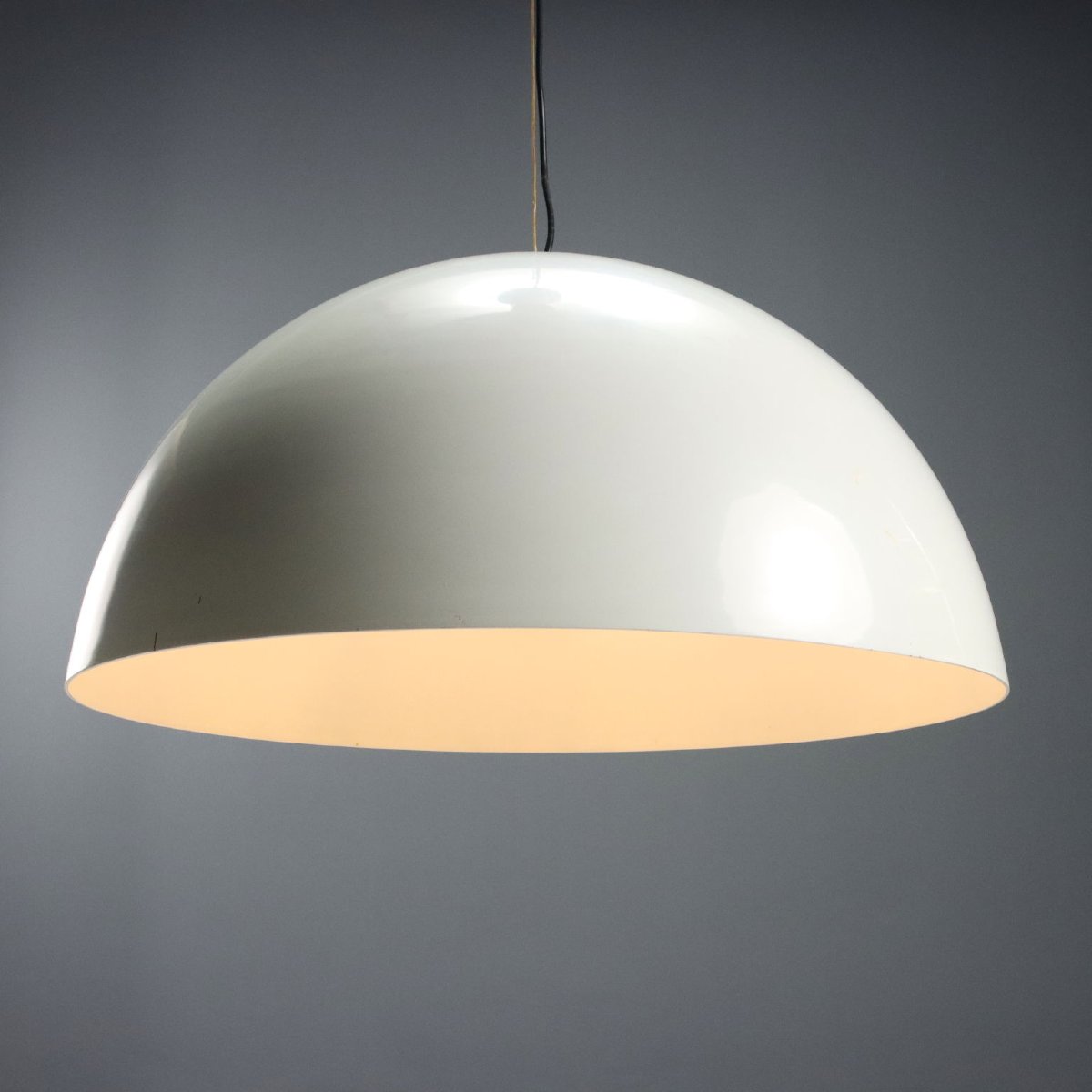 Lampada Vintage Sonora Design V. Magistretti per Oluce Anni 70 Originale-photo-3