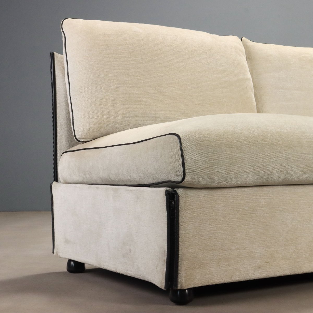 Divano Cassina Chair-a-Bank Vintage Design Mario Bellini Anni 80-photo-3