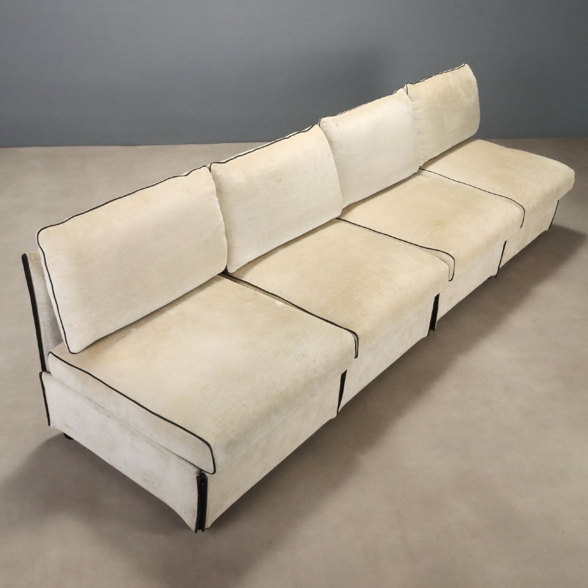 Divano Cassina Chair-a-Bank Vintage Design Mario Bellini Anni 80-photo-1