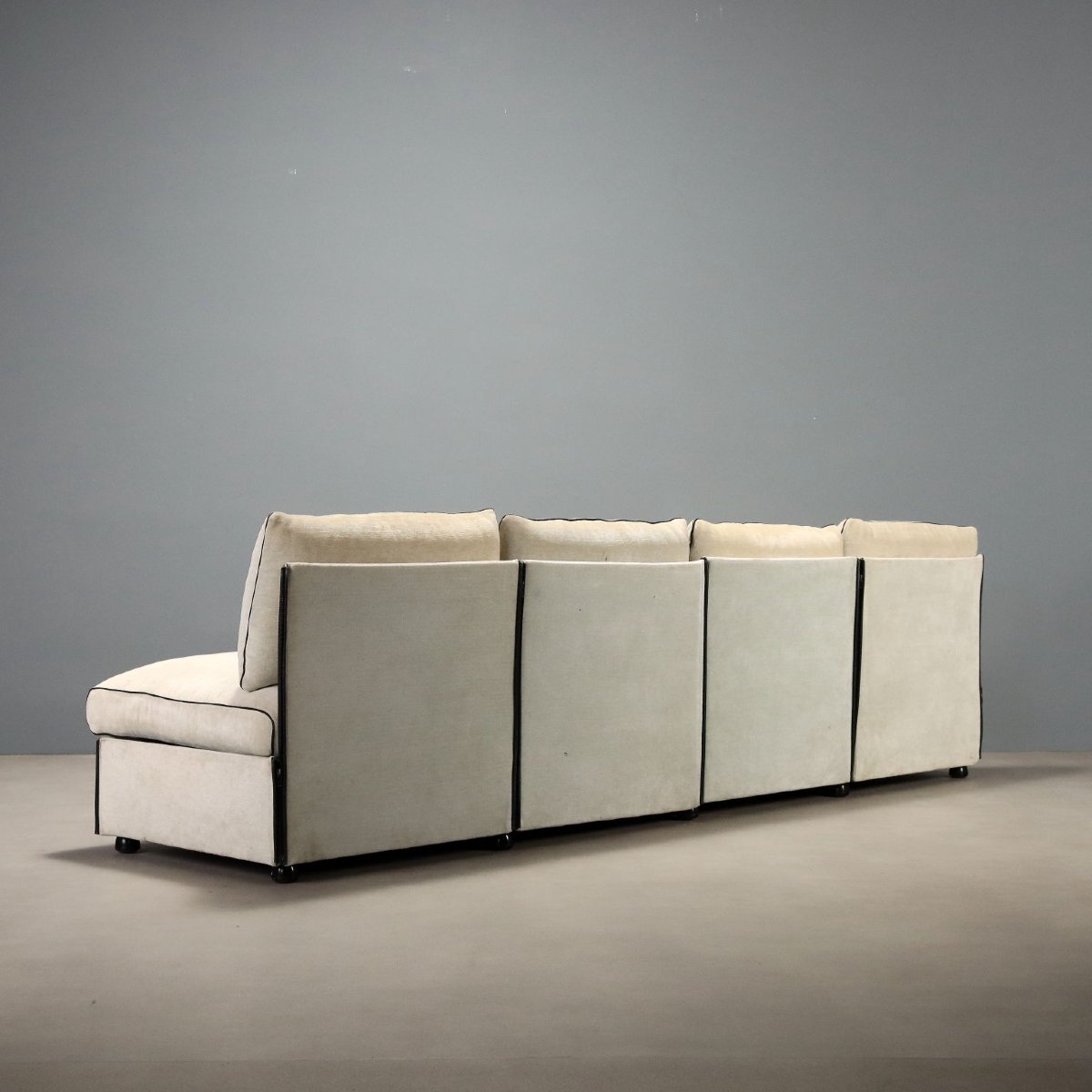 Divano Cassina Chair-a-Bank Vintage Design Mario Bellini Anni 80-photo-8