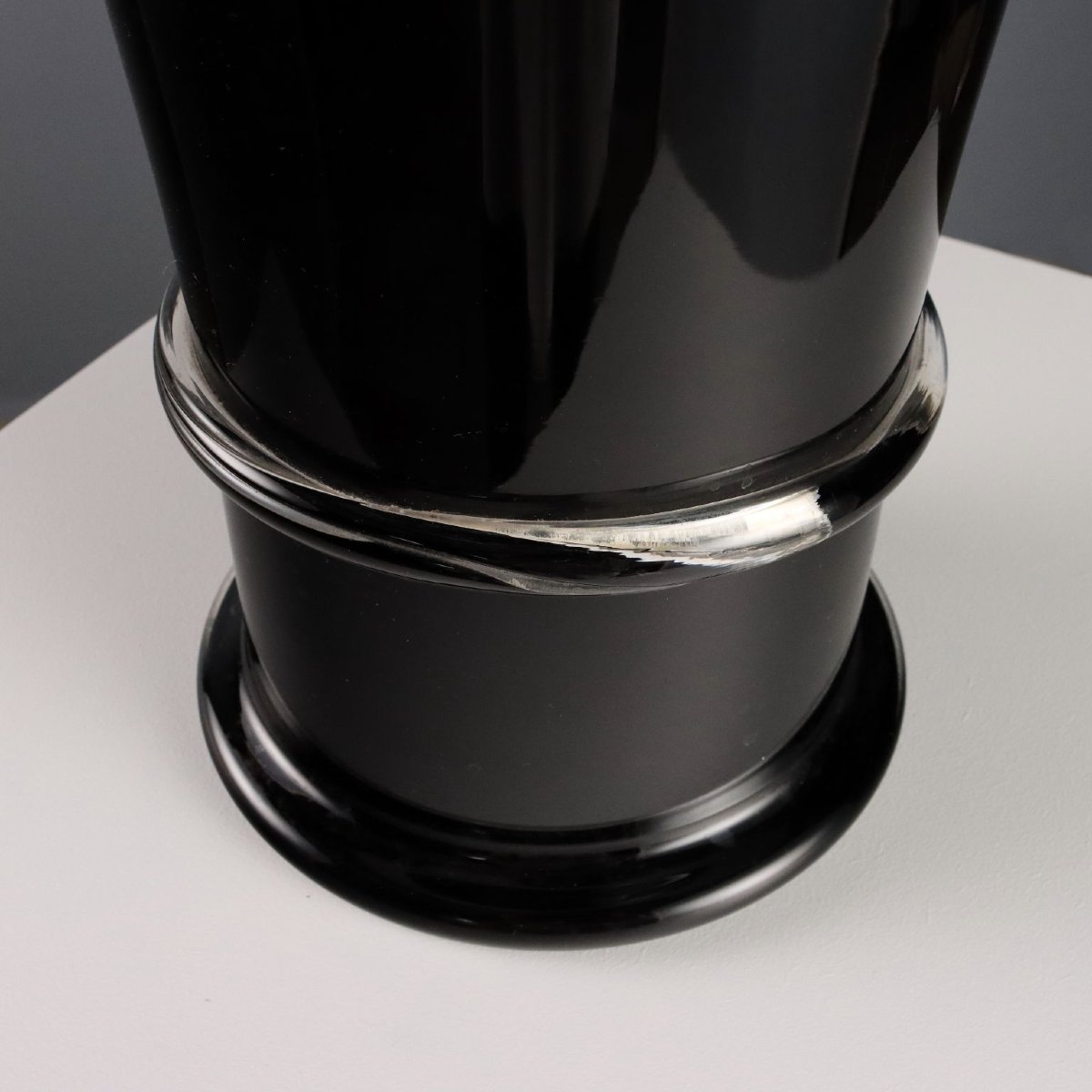 Vaso Vintage Manifattura Seguso Vetri d'Arte Design Italia Anni 80 Originale-photo-3
