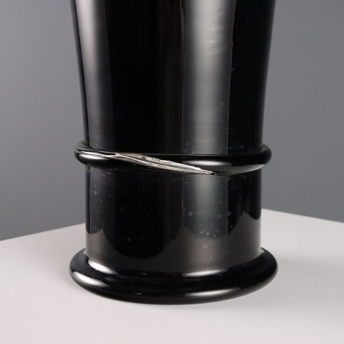 Vaso Vintage Manifattura Seguso Vetri d'Arte Design Italia Anni 80 Originale-photo-4