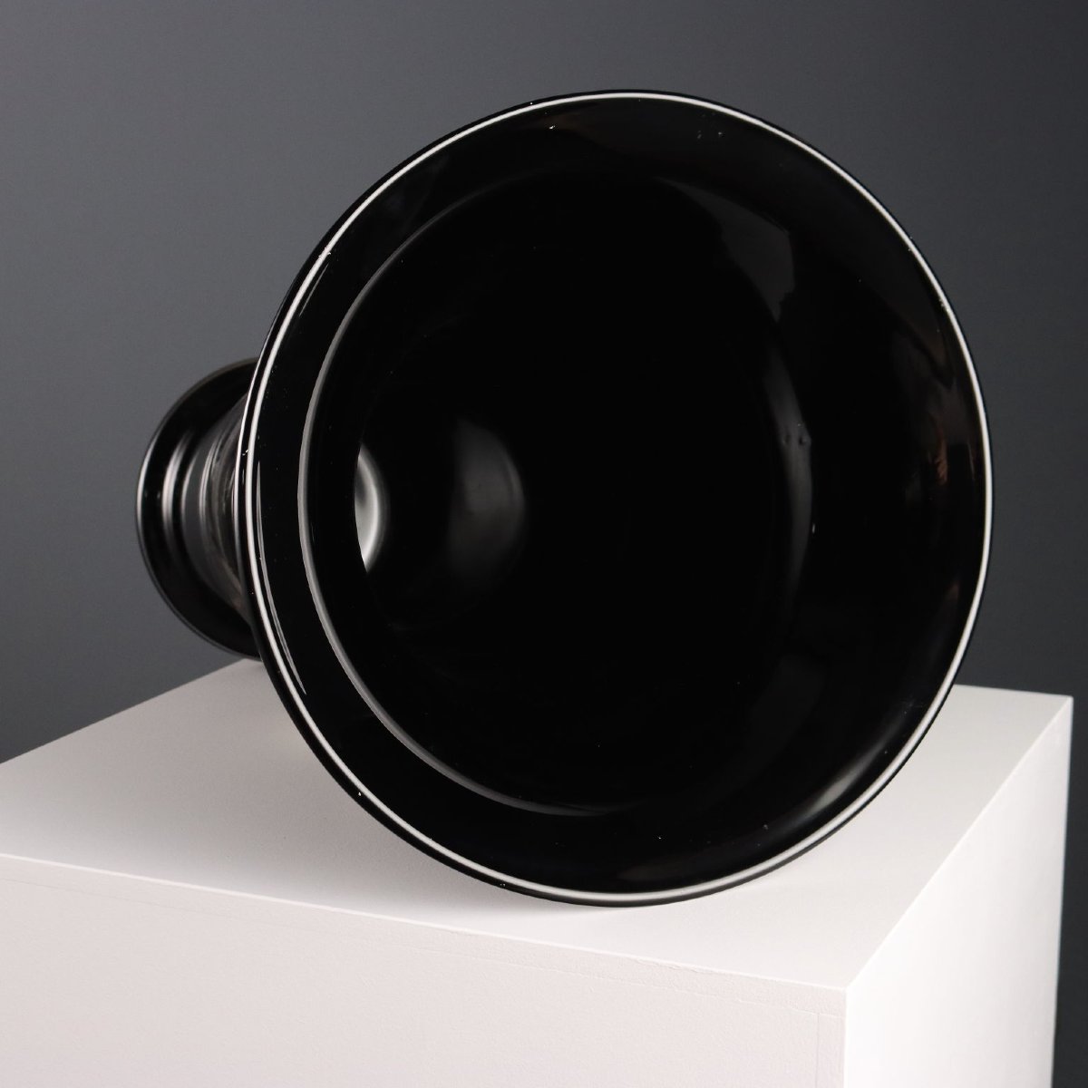 Vaso Vintage Manifattura Seguso Vetri d'Arte Design Italia Anni 80 Originale-photo-2