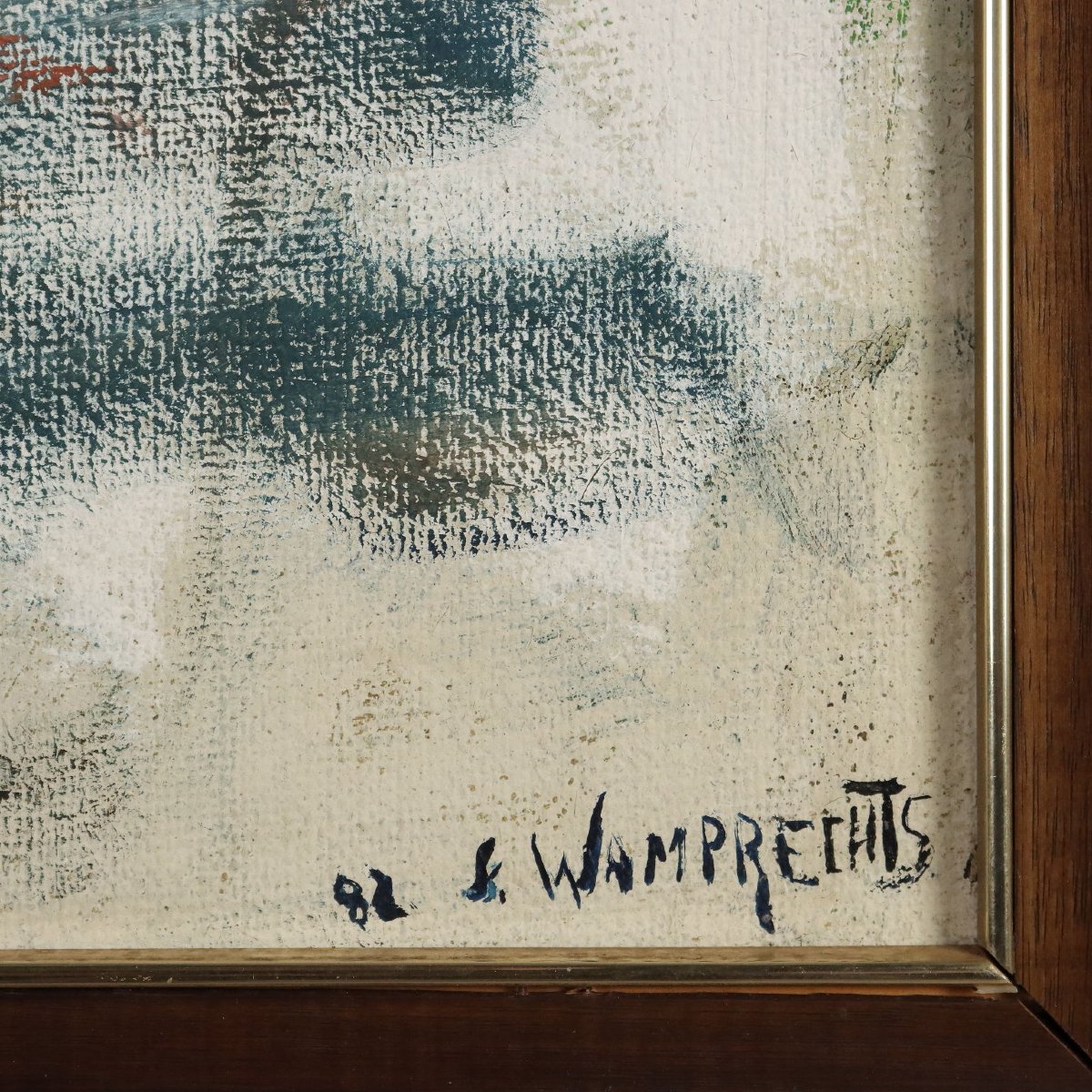 Dipinto Contemporaneo Fernando Wamprechts Procession I, 1982-photo-3