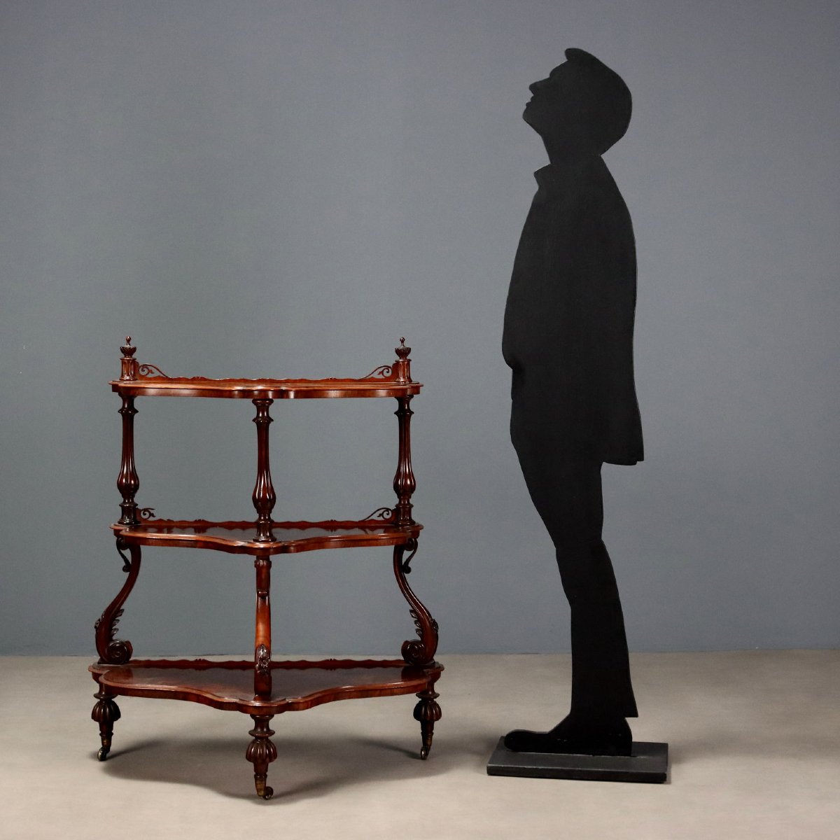 Etagere Luigi Filippo Italia Secondo Quarto XIX Secolo-photo-2