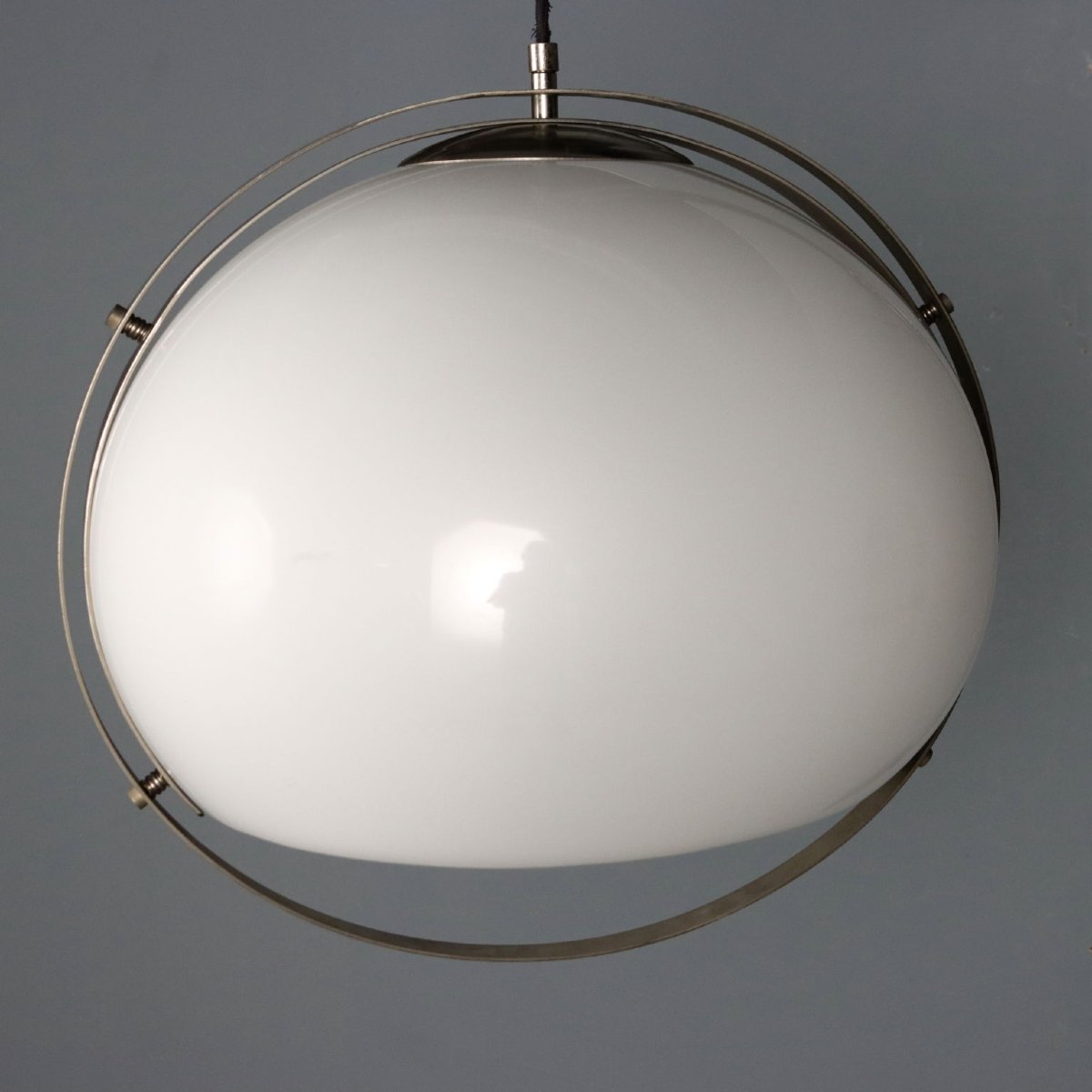 Lampada Vintage Space Age Metacrilato Metallo Italia Design Anni 70 Originale-photo-3