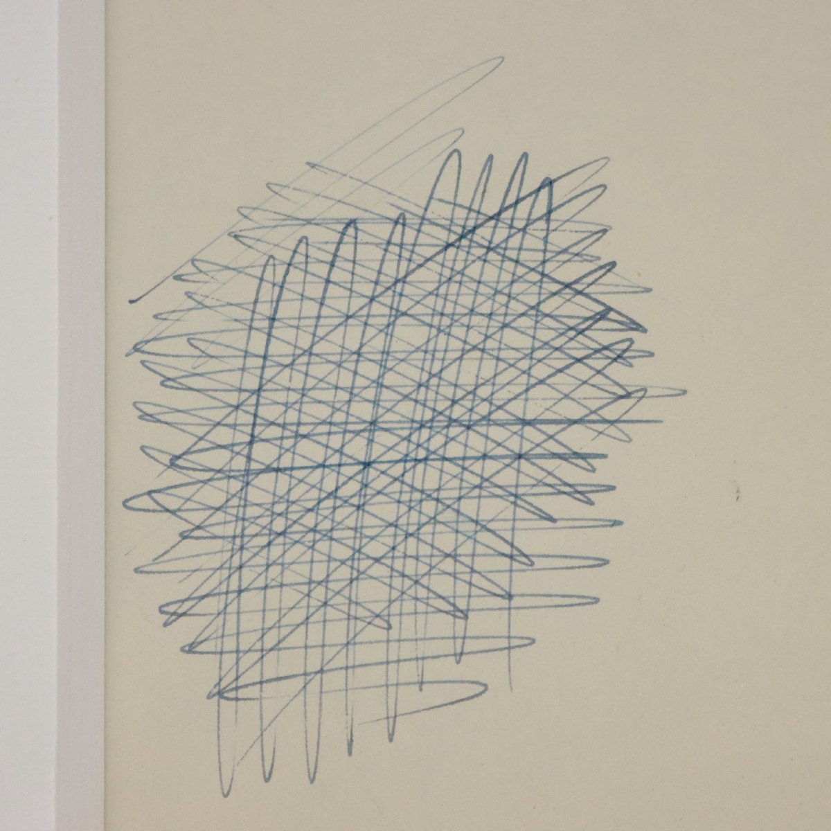 Nudo a Riposo Disegno Biro di Mario Tozzi 1969 Arte Novecento Firmato Originale-photo-4