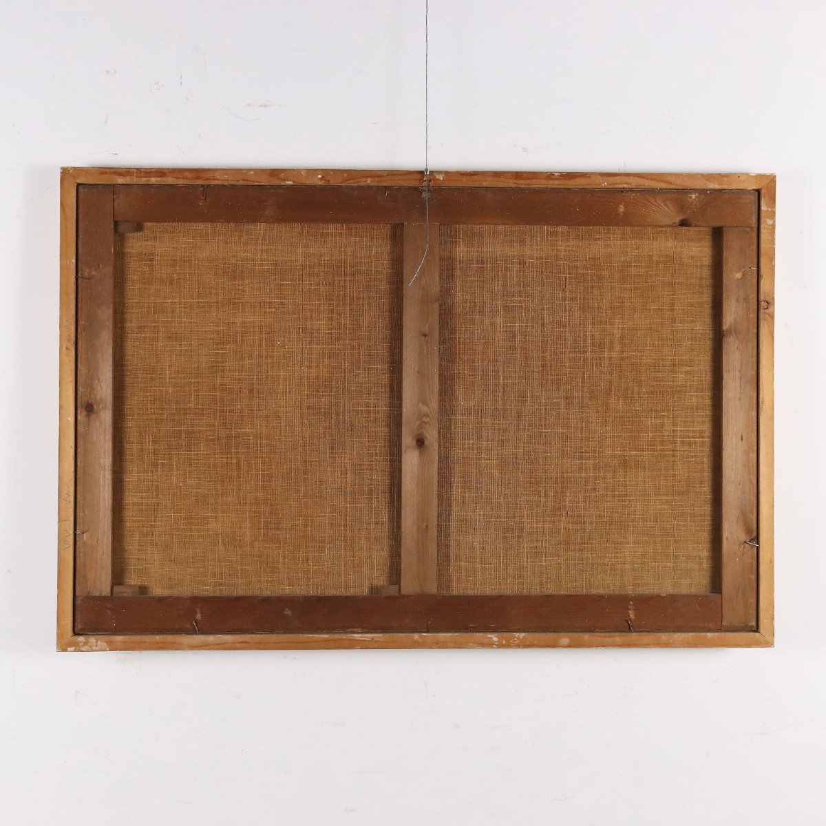 Quadro Antico Dipinto Olio su Tela Scuola Francese '700 Originale-photo-8