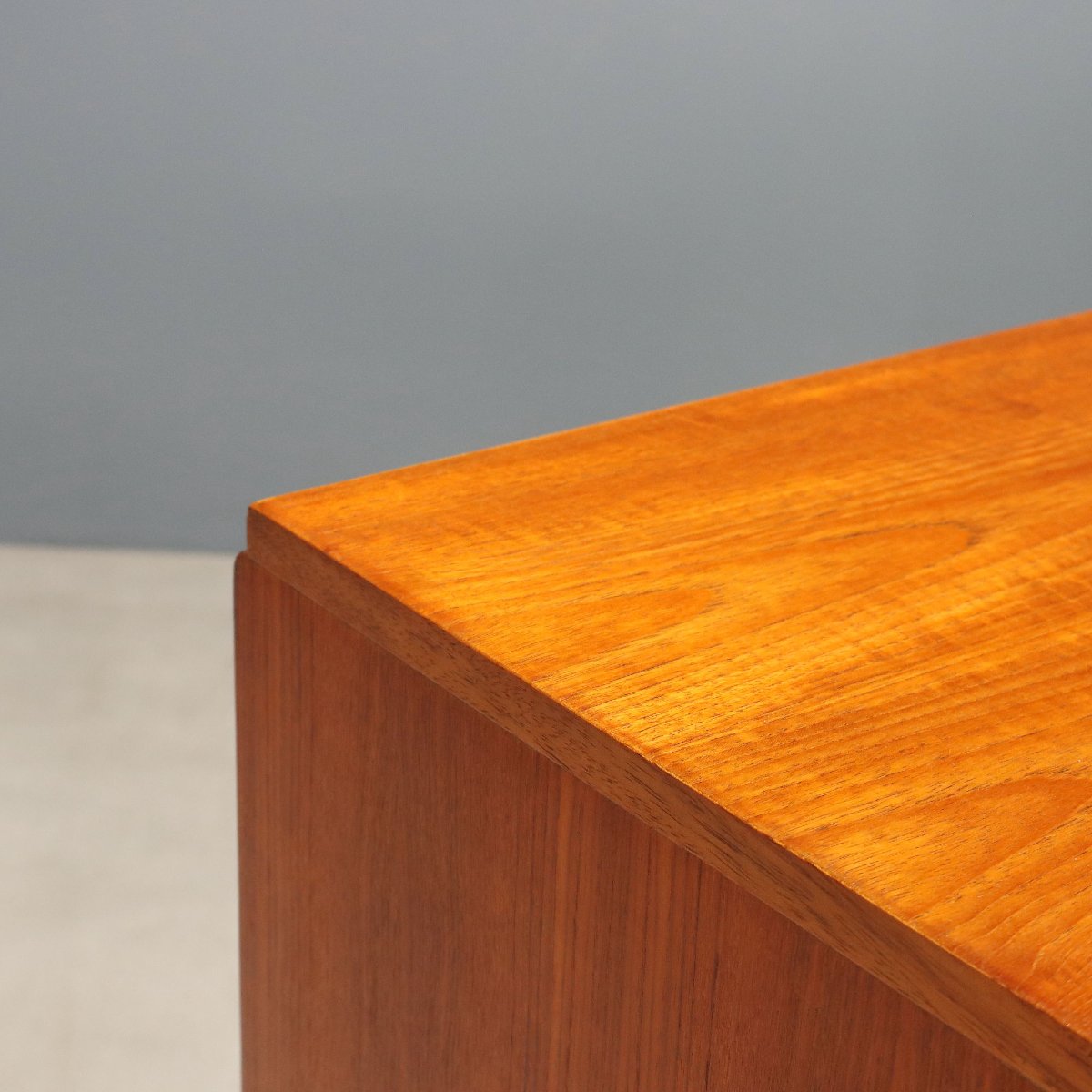 Sideboard Vintage Impiallacciato Teak Design Regno Unito Anni 60 Originale-photo-4