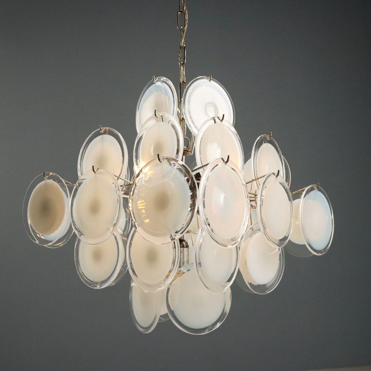 Lampada a Sospensione Vintage Vetro di Murano Italia Anni 70 Originale