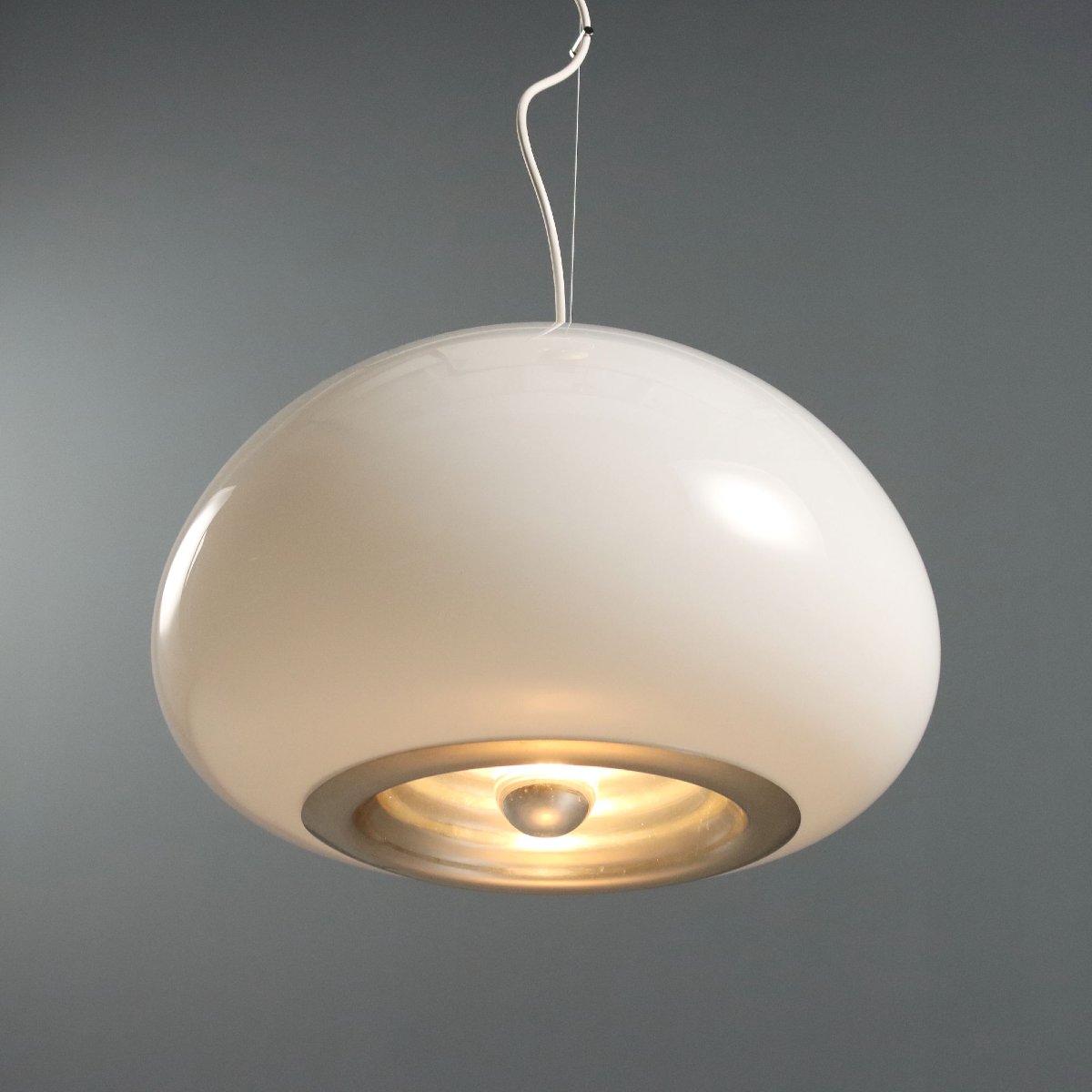 Lampada a Sospensione Flos Black & White Vintage Design Castiglioni-photo-2