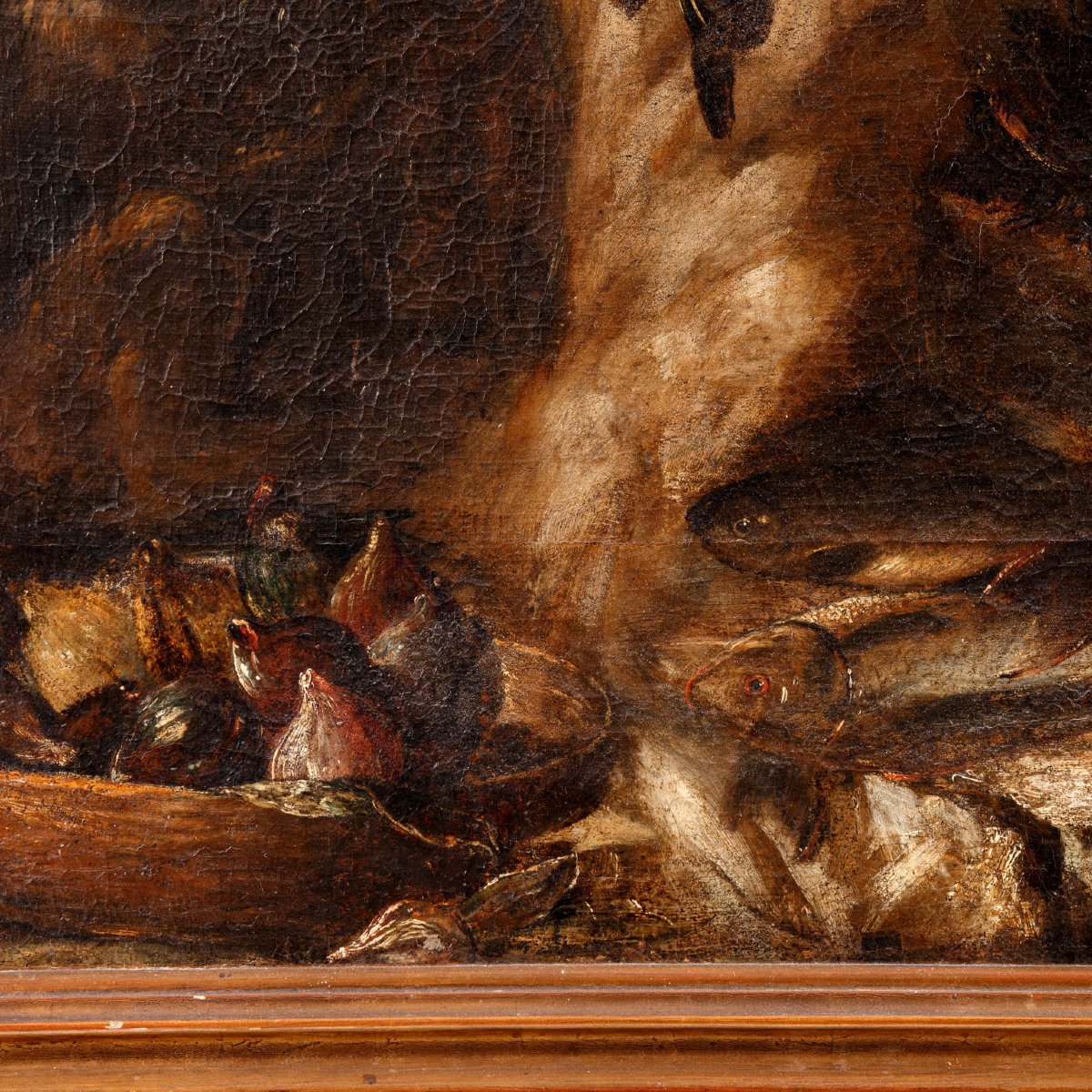 Quadro Antico Dipinto Natura Morta Bartolomeo Arbotori Italia '600-photo-4