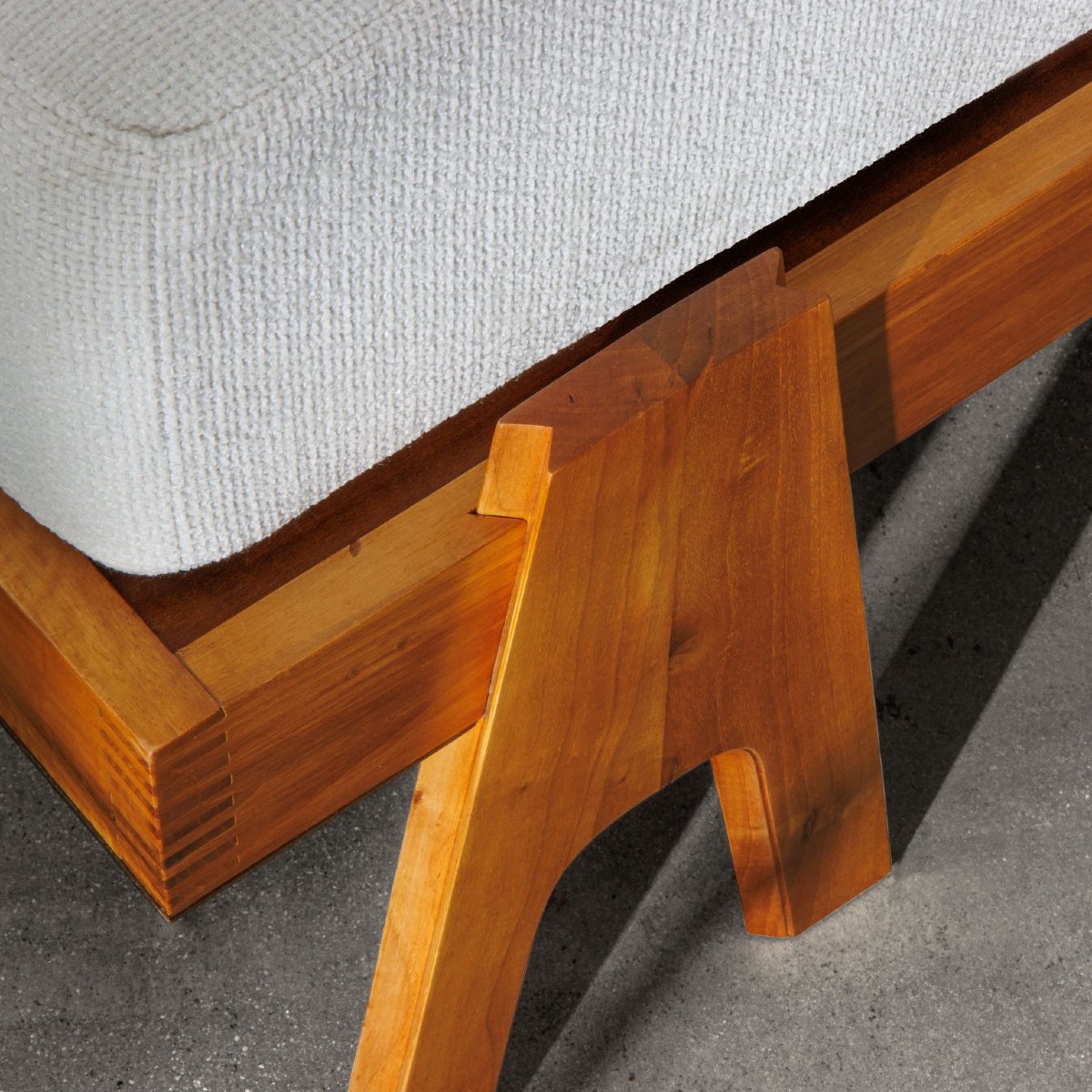 Daybed Vintage Mascheroni Design Mangiarotti Morassutti Anni 50 Originale-photo-1