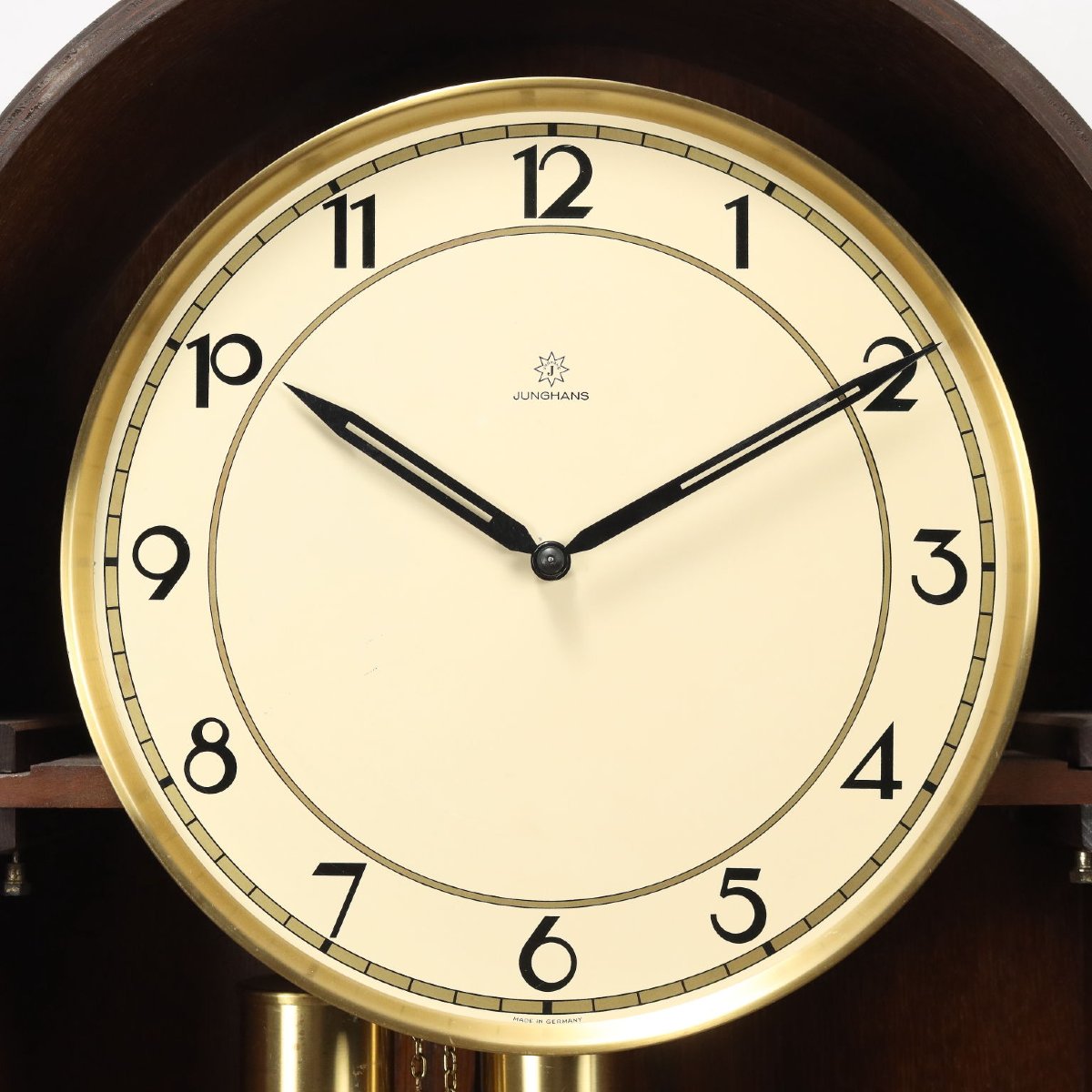 Orologio a Pendolo Stile Decò in Rovere - Germania Inizio '900 Germania Inizio XX Secolo-photo-4