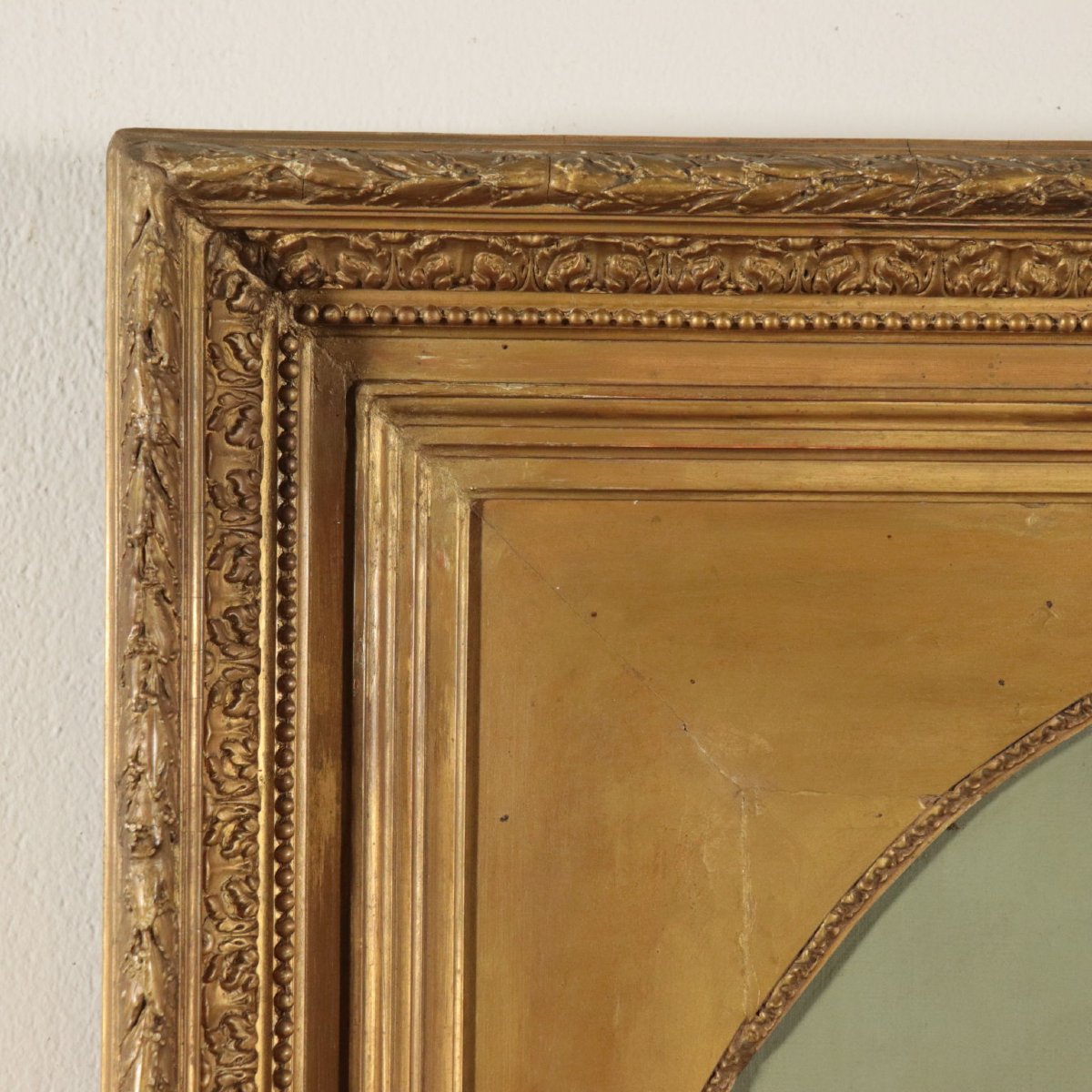 Quadro Antico Dipinto Firmato Achille Zo Olio su Tela XIX Secolo-photo-5