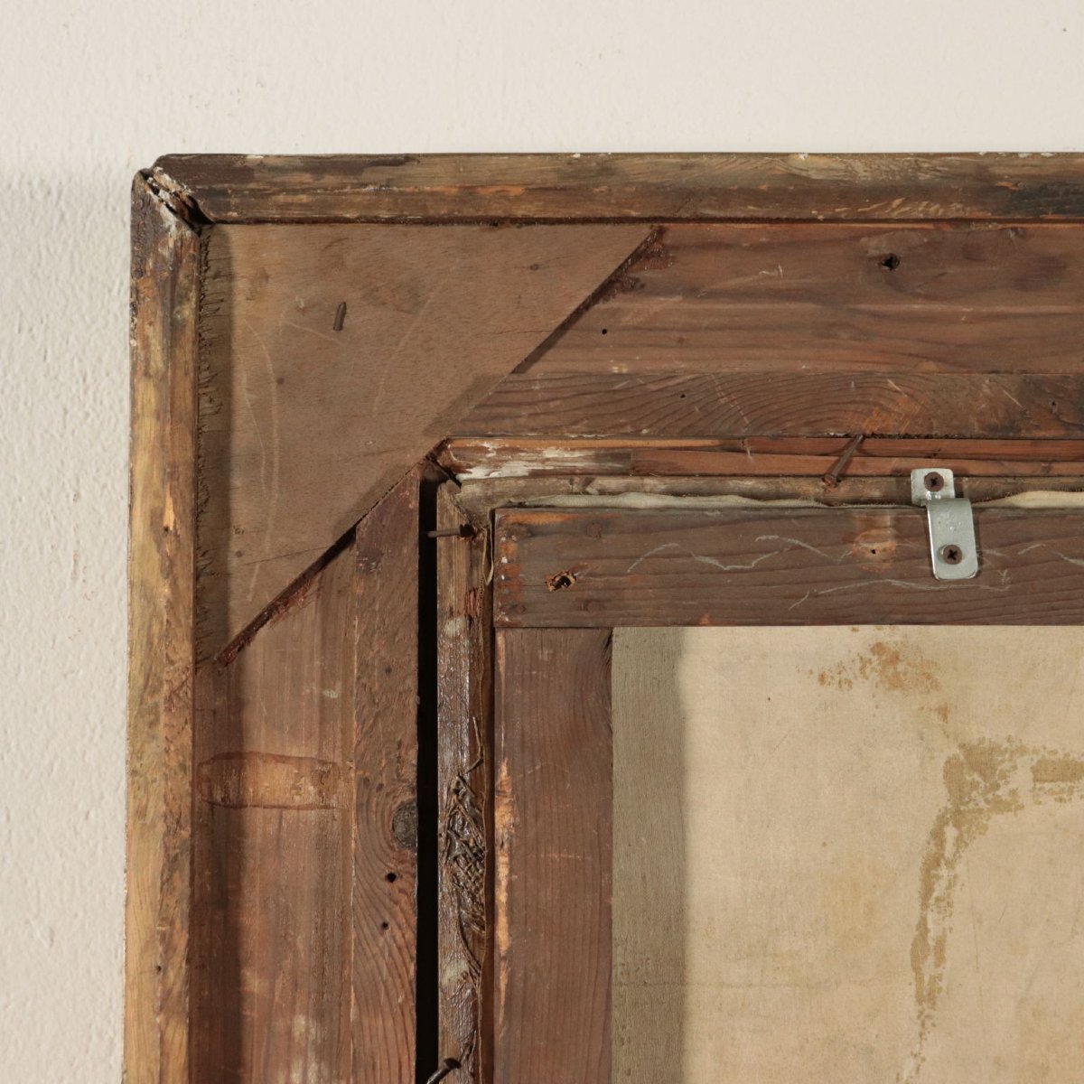 Quadro Antico Dipinto Firmato Achille Zo Olio su Tela XIX Secolo-photo-7