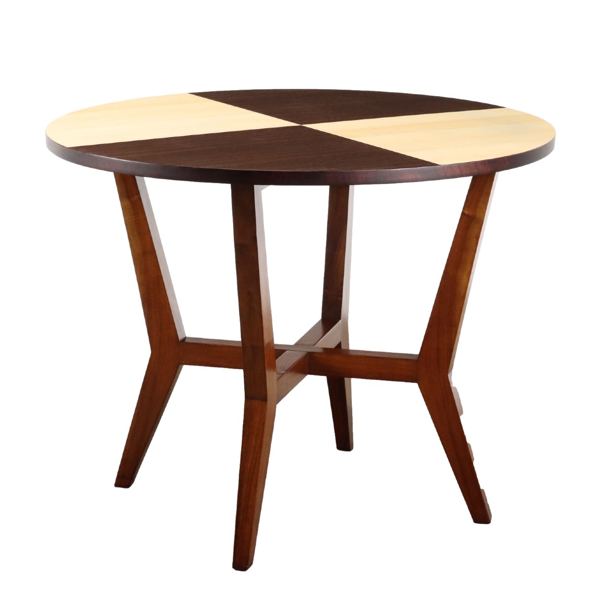 Tavolo Prisma Collection Vintage Impiallacciato Frassino Anni 50