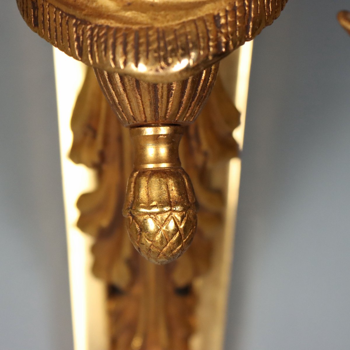 Coppia di Applique in Bronzo Dorato - Italia XX Secolo Italia XX Secolo-photo-1
