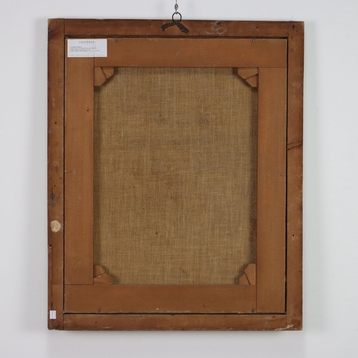 Quadro Antico Mosè fa Scaturire l'Acqua dalla Roccia XVII-XVIII Secolo Originale-photo-7