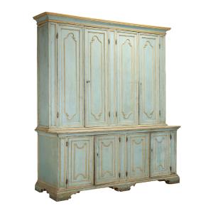 Credenza Doppio Corpo Barocchetto Parma Metà XVIII Secolo
