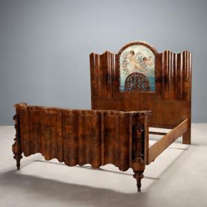 Letto Art Decò Italia Prima Metà XX Secolo