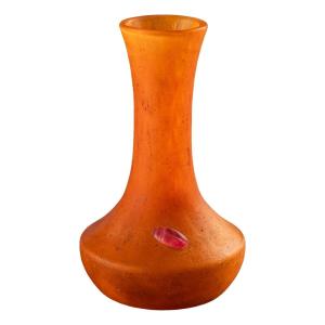 Vaso daum con Scarabeo Nancy 1918-1930
