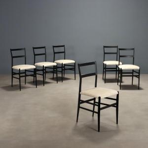 Sei Sedie '699 Superleggera' di Gio Ponti per Cassina