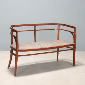 Divanetto Liberty Italia Fine XIX Secolo