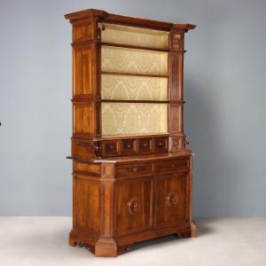 Credenza con Alzata Italia Fine XIX Inizio XX Secolo