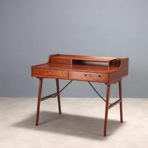 Scrittoio Vintage Design Svend Åge Madsen per Sigurd Hansen Anni 50 