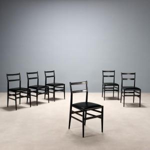 Sedie 'Leggera' di Gio Ponti per Cassina