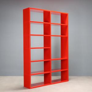 Libreria Rossa Kartell di Giulio Polvara