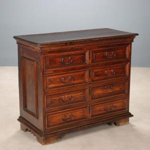 Cassettone Barocco in Noce Lombardia Inizio XVIII Secolo