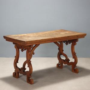 Tavolo Fratino in Noce Italia XIX Secolo