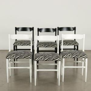 Set di Sedie 'Jungle Collection' Anni 50-60