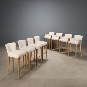 Gruppo di Otto Sgabelli Inghilterra XX Secolo