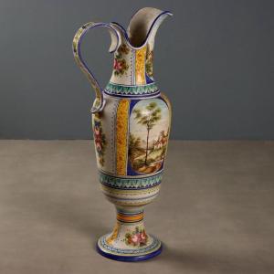 Grande Anfora in Maiolica Manifattura Deruta Italia Centrale Anni '60 '70