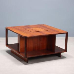 Tavolino Bar 'Square' di Marco Zanuso Produzione Arflex Anni '60