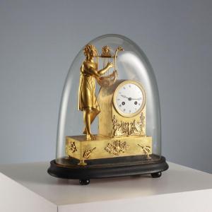 Orologio da Tavolo con Teca Francia Seconda Metà '800