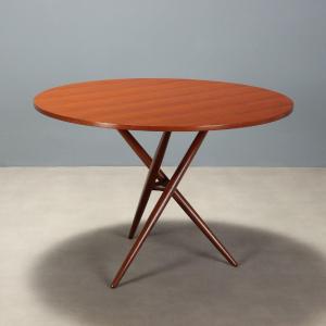 Tavolo da Pranzo Anni '60 in Teak