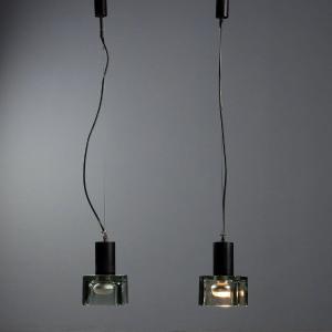 Due Lampade Design di Flavio Poli Italia Anni '60