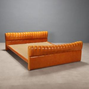 Letto Poltrona Frau Vintage Design Luigi Massoni Italia Anni 70 Originale