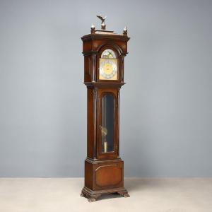 Orologio a Pendolo Walt Antico Legno Verniciato Aquila Germanica XX Secolo