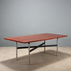 Tavolo da Pranzo ICF De Padova Design Katavolos Kelli Littell Anni 60 Originale