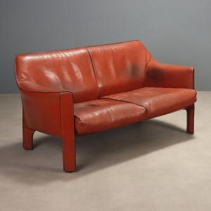 Divano Cassina CAB 415 Vintage Design Mario Bellini Anni 80 Originale