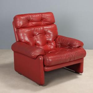 Poltrona B&B Coronado Vintage Design Tobia Scarpa Anni 70-80 Originale