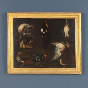 Dipinto Antico Attribuibile a Sinibaldo Scorza Olio su Tela '600