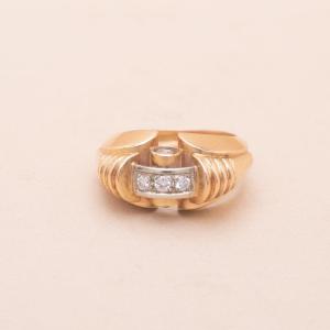 Tank Retro Novara Diamond Ring